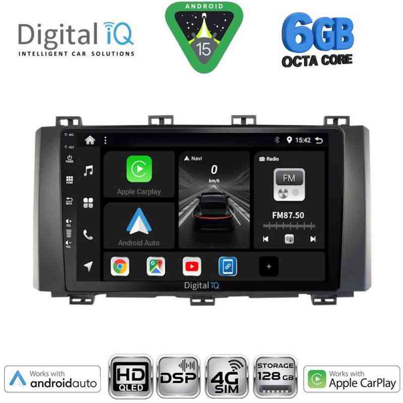 DIGITAL IQ BXF 17568_CPAA (9inc) MULTIMEDIA TABLET for SEAT ATECA mod. 2017-2025