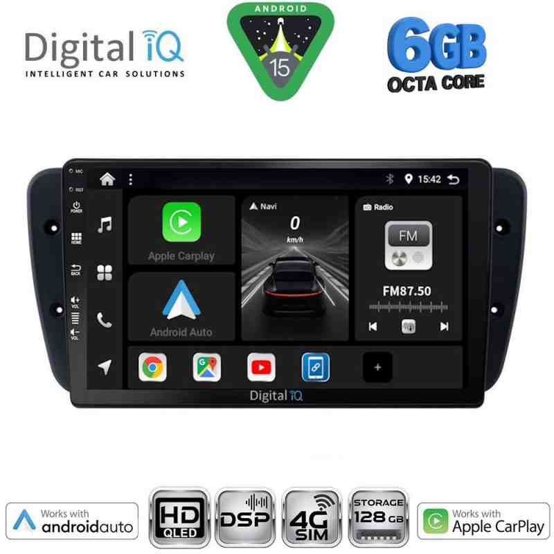 DIGITAL IQ BXF 17571_CPAA (9inc) MULTIMEDIA TABLET for SEAT IBIZA mod. 2008-2015