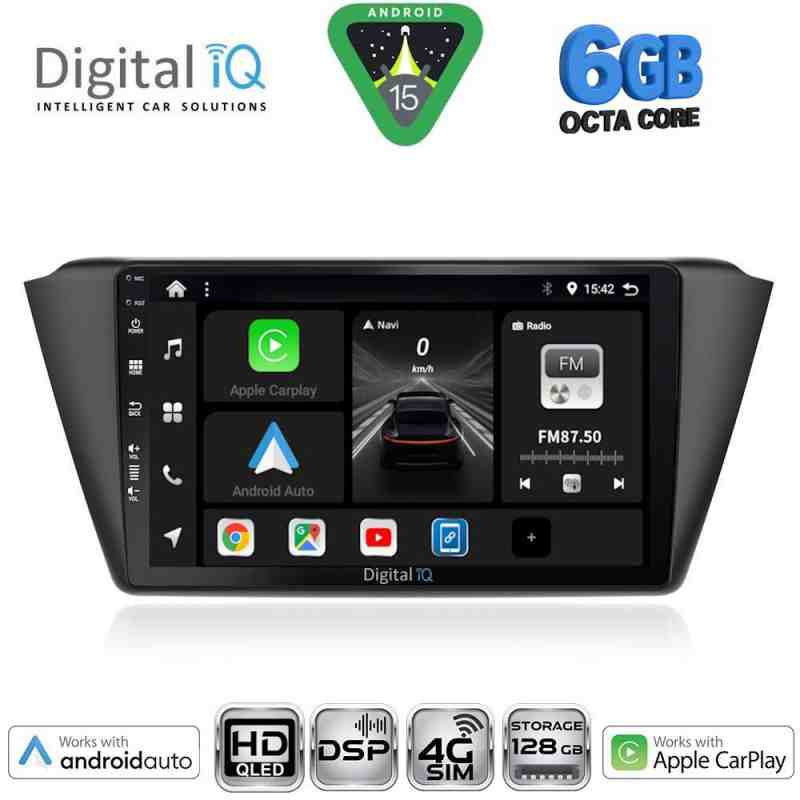 DIGITAL IQ BXF 17582_CPAA (9inc) MULTIMEDIA TABLET for SKODA FABIA mod. 2015-2022