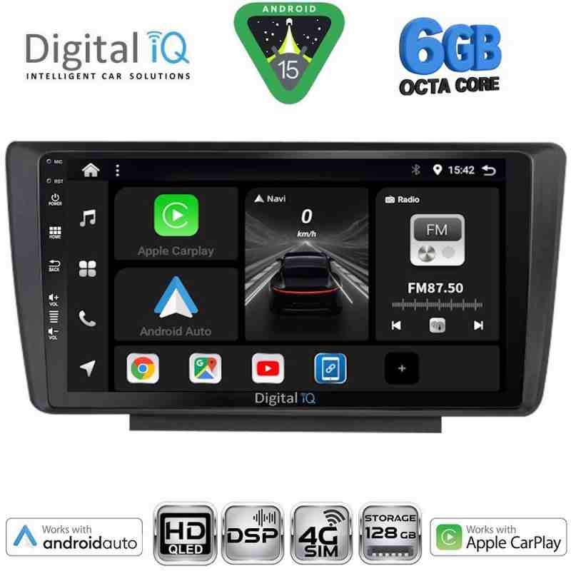 DIGITAL IQ BXF 17594_CPAA (9inc) MULTIMEDIA TABLET for SKODA OCTAVIA 5 mod. 2005-2012