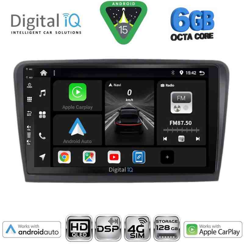 DIGITAL IQ BXF 17601_CPAA (9inc) MULTIMEDIA TABLET for SKODA RAPID  mod. 2012-2023