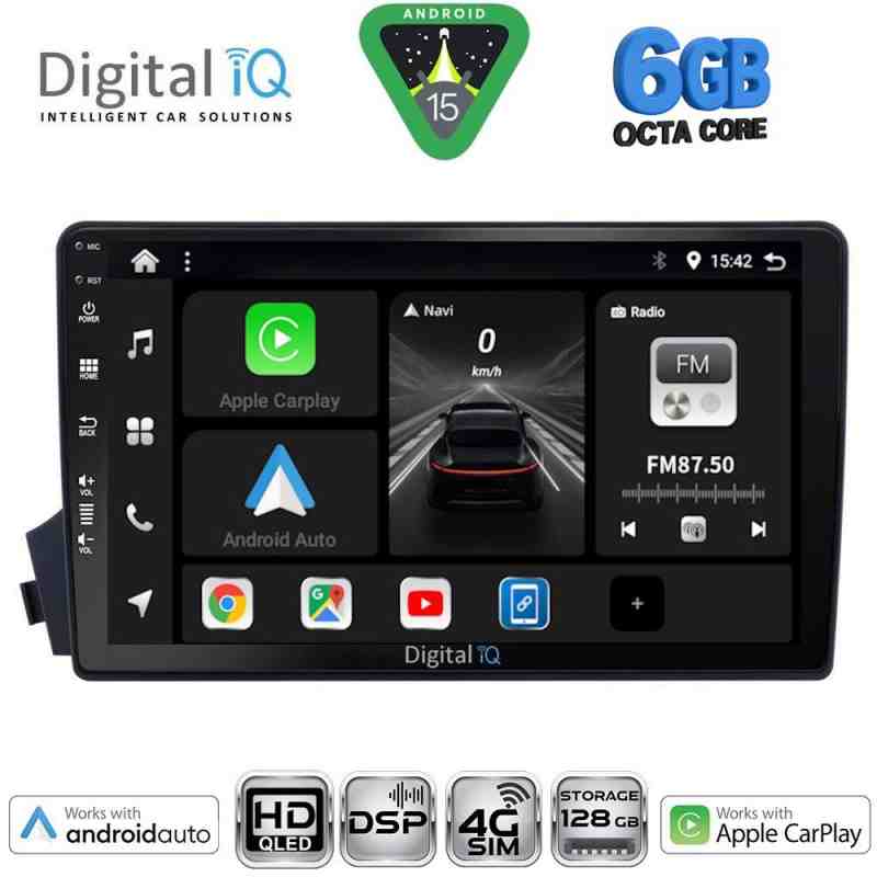 DIGITAL IQ BXF 17650_CPAA (9inc) MULTIMEDIA TABLET for SSANGYONG ACTYON - KYRON mod. 2006-2015