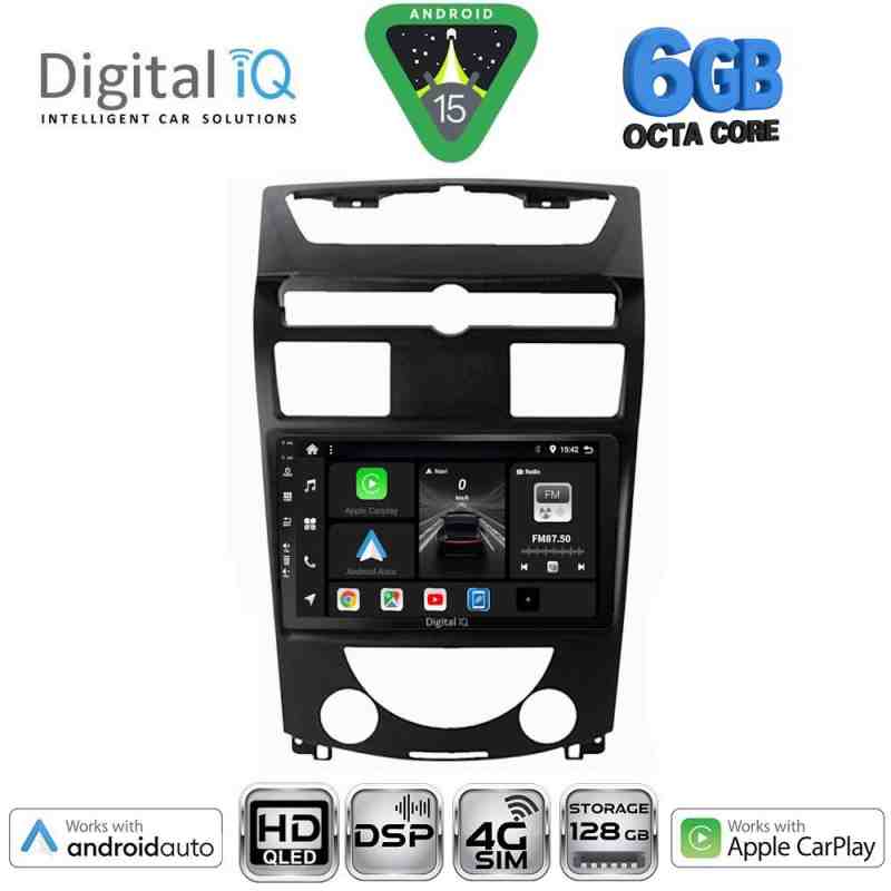 DIGITAL IQ BXF 17657_CPAA (10inc) MULTIMEDIA TABLET for SSANGYONG REXTON mod. 2006-2015