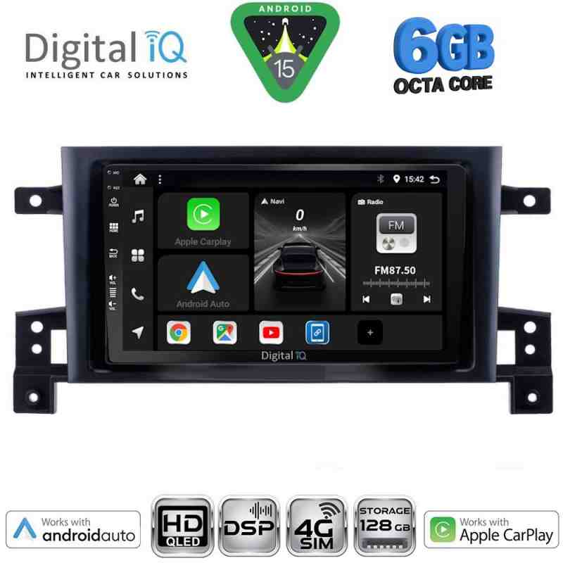 DIGITAL IQ BXF 17696_CPAA (9inc) MULTIMEDIA TABLET for SUZUKI GRAND VITARA mod. 2005-2015