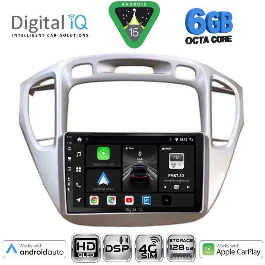DIGITAL IQ BXF 17718_CPAA (9inc) MULTIMEDIA TABLET for TOYOTA HIGHLANDER mod. 2002-2009