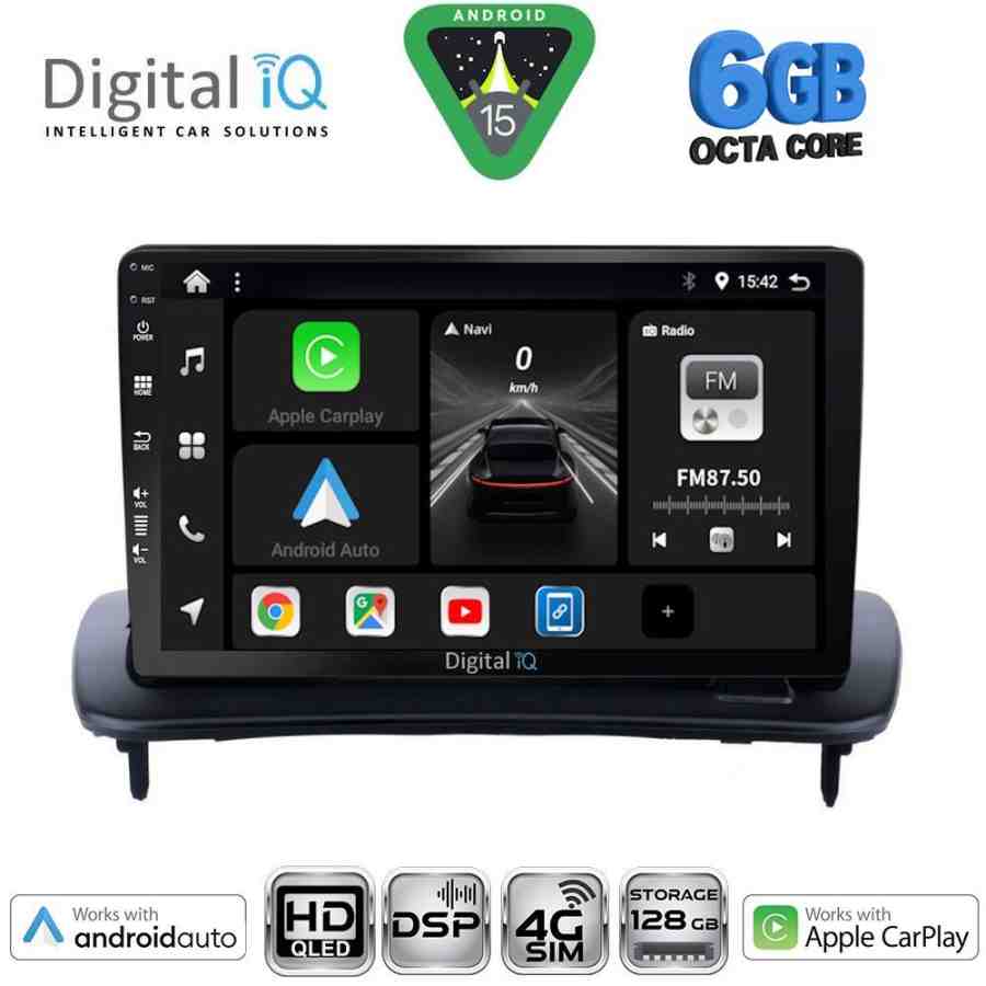 DIGITAL IQ BXF 17783_CPAA (9inc) MULTIMEDIA TABLET for VOLVO C30 - S40 mod. 2004-2013