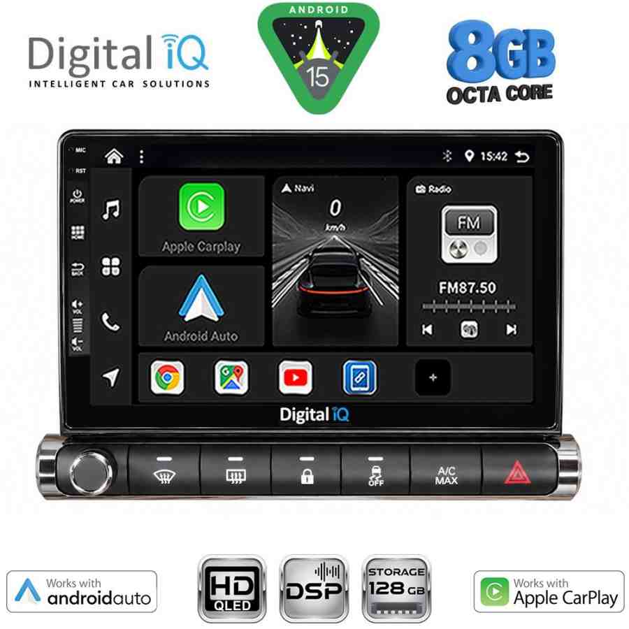 DIGITAL IQ BXF 18089H_CPAA (9inc) MULTIMEDIA TABLET for CITROEN C4 CACTUS mod. 2014-2021 High Version