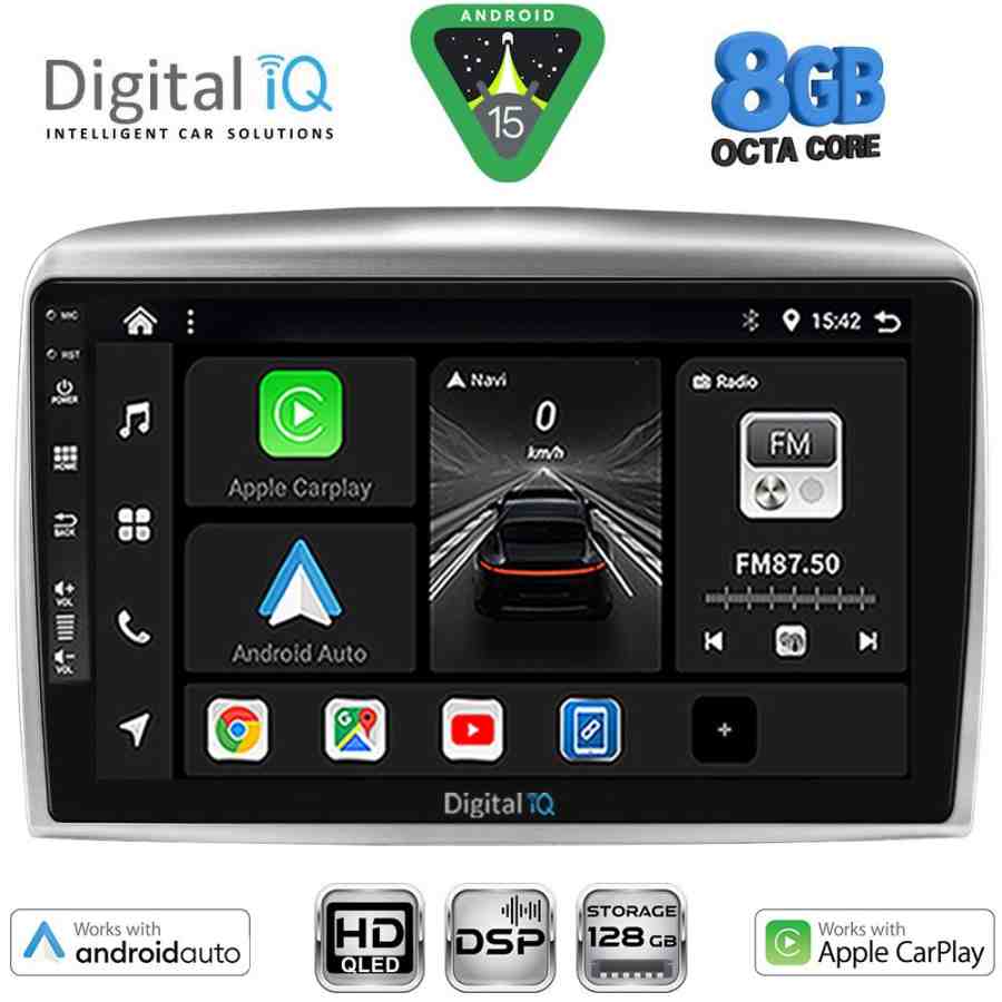 DIGITAL IQ BXF 18333_CPAA (9inc) MULTIMEDIA TABLET for LANCIA YPSILON mod. 2006-2011