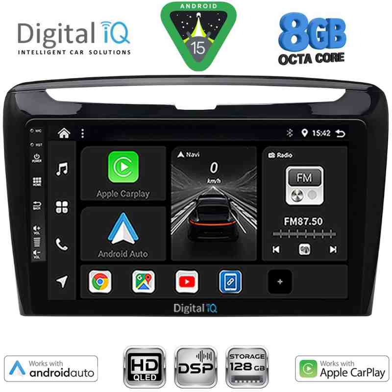DIGITAL IQ BXF 18334_CPAA (9inc) MULTIMEDIA TABLET for LANCIA YPSILON mod. 2011+