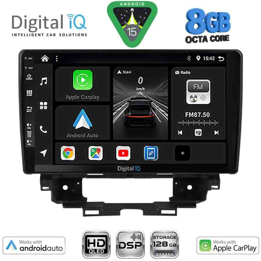 DIGITAL IQ BXF 18557_CPAA (10inc) MULTIMEDIA TABLET for RENAULT KANGOO mod. 2021+