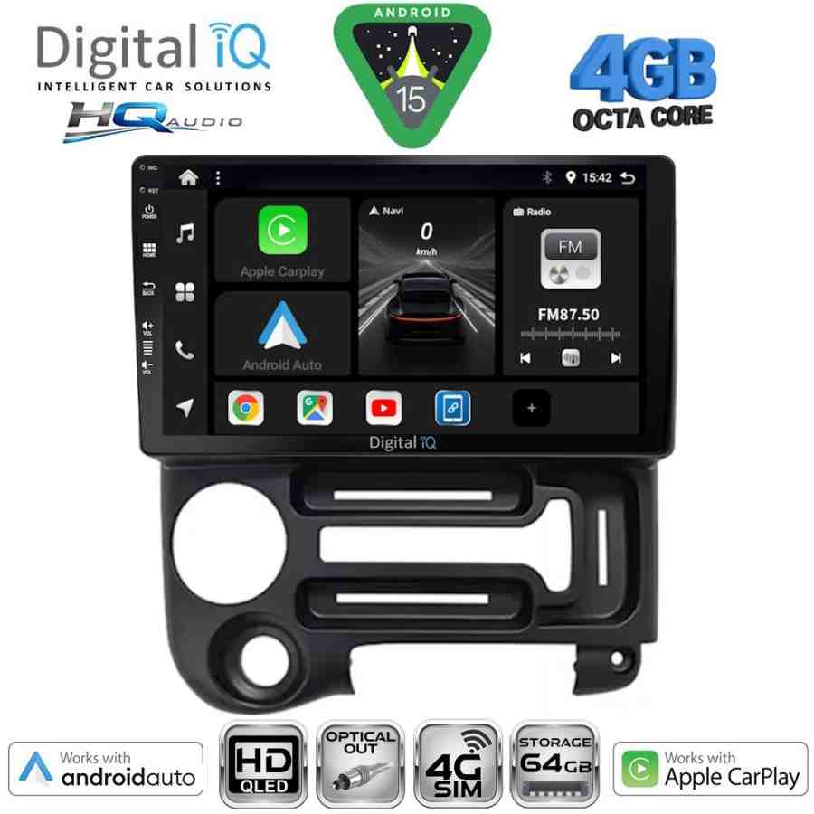 DIGITAL IQ BXK 19219_CPAA (9inc) MULTIMEDIA TABLET for HYUNDAI ATOS mod. 1996-2013