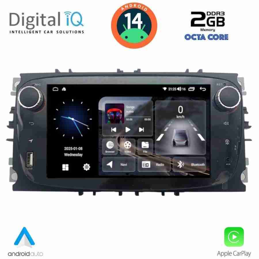 DIGITAL IQ BLF 303B_CPA (7" DECK) MULTIMEDIA SYSTEM for FORD mod. 2007-2011