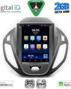 DIGITAL IQ BXF 5880_CPAA TESLA STYLE for FORD TOURNEO COURIER mod. 2014-2024