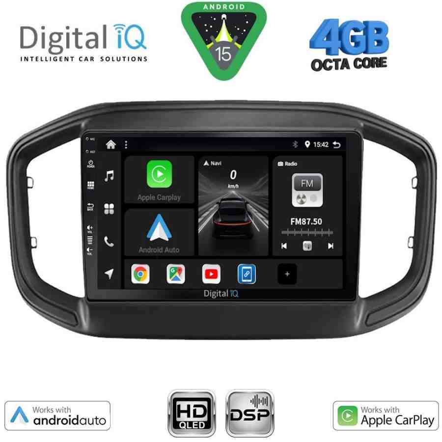 DIGITAL IQ BXF 16147_CPAA (9inc) MULTIMEDIA TABLET for FIAT STRADA mod. 2020-2026
