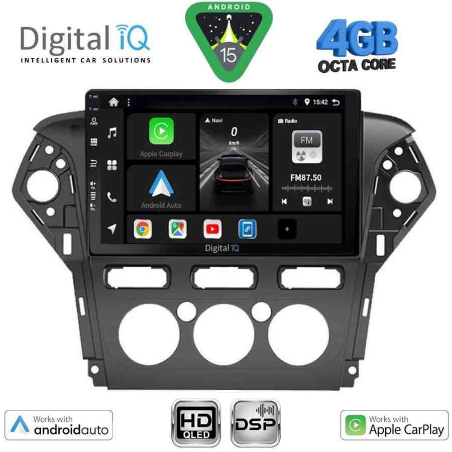 DIGITAL IQ BXF 16163_CPAA A/C (10inc) MULTIMEDIA TABLET for FORD MONDEO mod. 2011-2013
