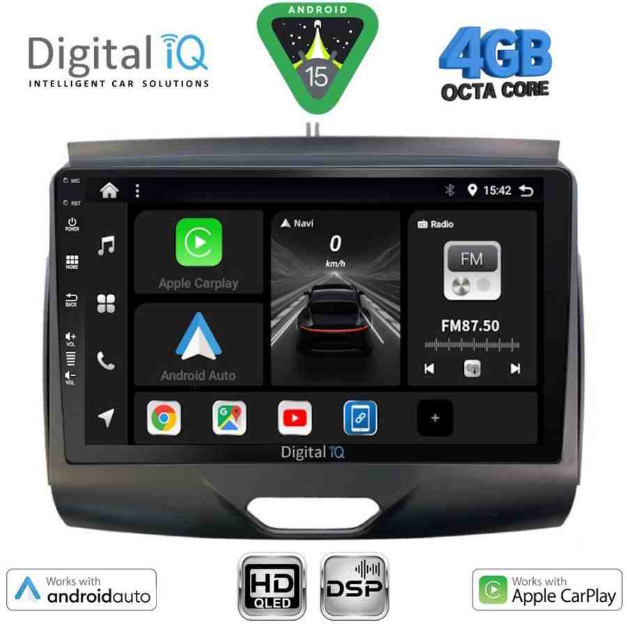 DIGITAL IQ BXF 16172_CPAA (9inc) MULTIMEDIA TABLET for FORD RANGER mod. 2015-2018
