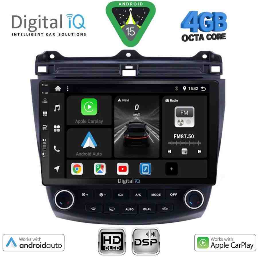 DIGITAL IQ BXF 16182_CPAA (10inc) MULTIMEDIA TABLET for HONDA ACCORD mod. 2003-2007