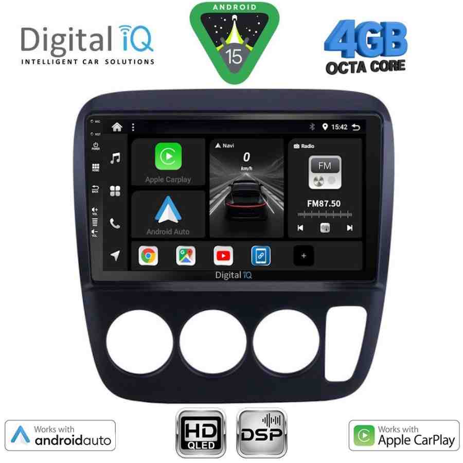 DIGITAL IQ BXF 16196_CPAA A/C (9inc) MULTIMEDIA TABLET for HONDA CRV mod. 1996-2006