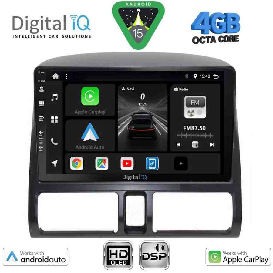 DIGITAL IQ BXF 16196_CPAA CLIMA (9inc) MULTIMEDIA TABLET for HONDA CRV mod. 1996-2006