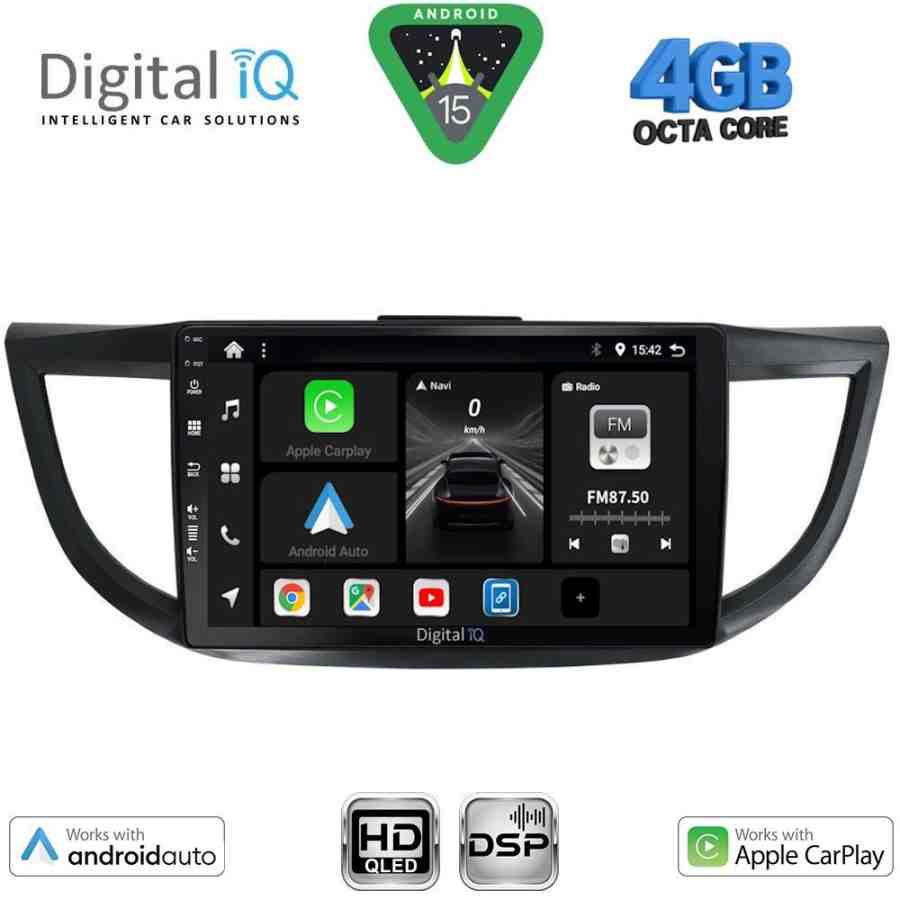 DIGITAL IQ BXF 16198_CPAA (10inc) MULTIMEDIA TABLET for HONDA CRV mod. 2013-2017