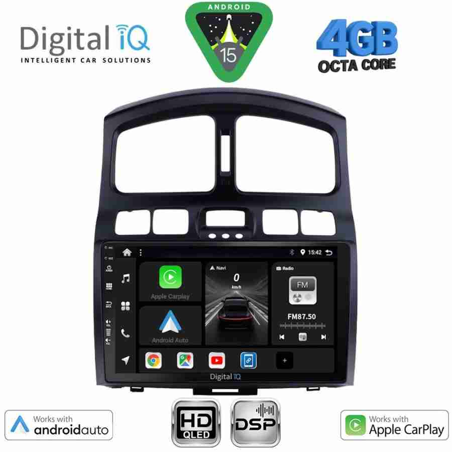 DIGITAL IQ BXF 6236_CPAA (9inc) MULTIMEDIA TABLET for HYUNDAI SANTA FE  mod. 2003-2006