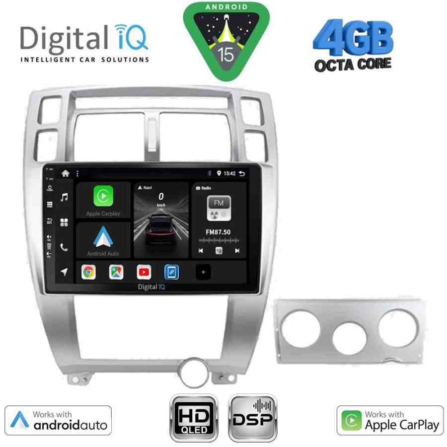 DIGITAL IQ BXF 16241SL_CPAA (10inc) MULTIMEDIA TABLET for HYUNDAI TUCSON mod. 2004-2010