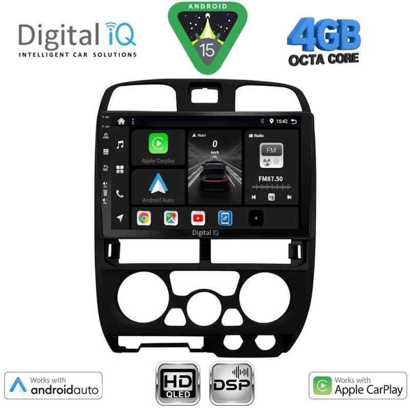 DIGITAL IQ BXF 6253BL_CPAA (9inc) MULTIMEDIA TABLET for ISUZU D-MAX mod. 2002-2008 (BLACK)