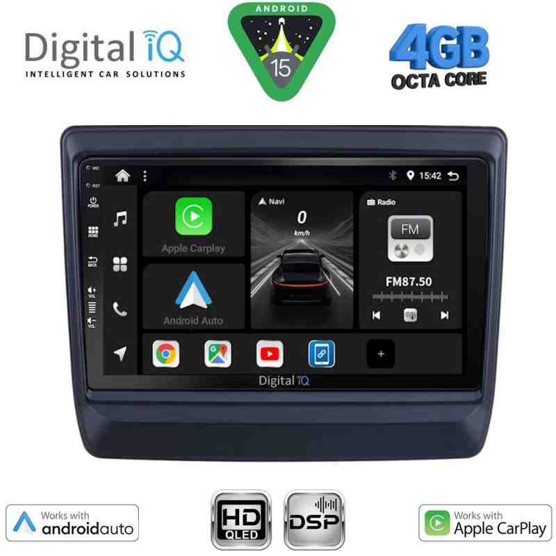 DIGITAL IQ BXF 6256_CPAA (9inc) MULTIMEDIA TABLET for ISUZU DMAX mod. 2020-2026