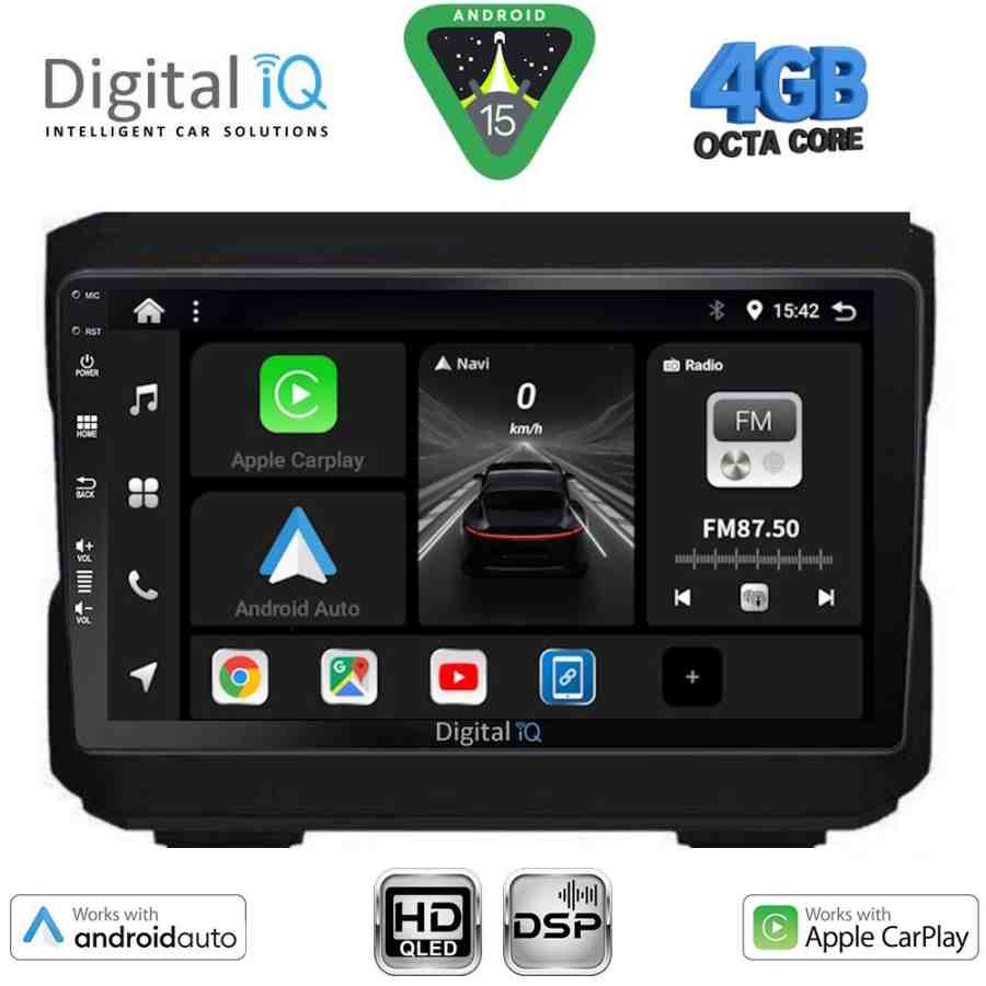 DIGITAL IQ BXF 6272_CPAA (10inc) MULTIMEDIA TABLET for JEEP mod. 2007-2014 - DODGE mod. 2007-2014