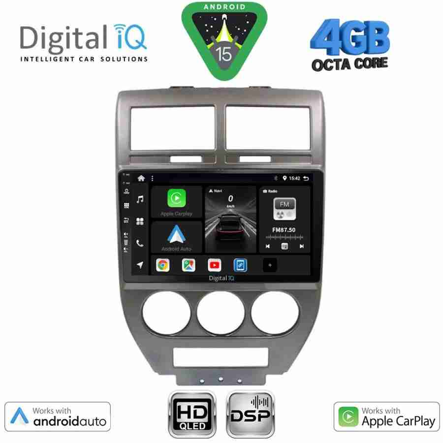 DIGITAL IQ BXF 6276_CPAA (10inc) MULTIMEDIA TABLET for JEEP COMPASS - PATRIOT mod. 2007-2016