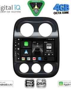 DIGITAL IQ BXF 16277_CPAA (10inc) MULTIMEDIA TABLET for JEEP COMPASS - PATRIOT mod. 2007-2016