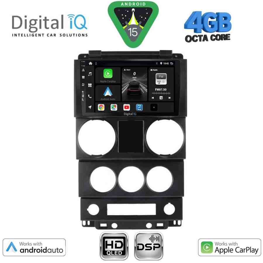 DIGITAL IQ BXF 6292_CPAA (9inc) MULTIMEDIA TABLET for JEEP WRANGLER  mod. 2006-2011