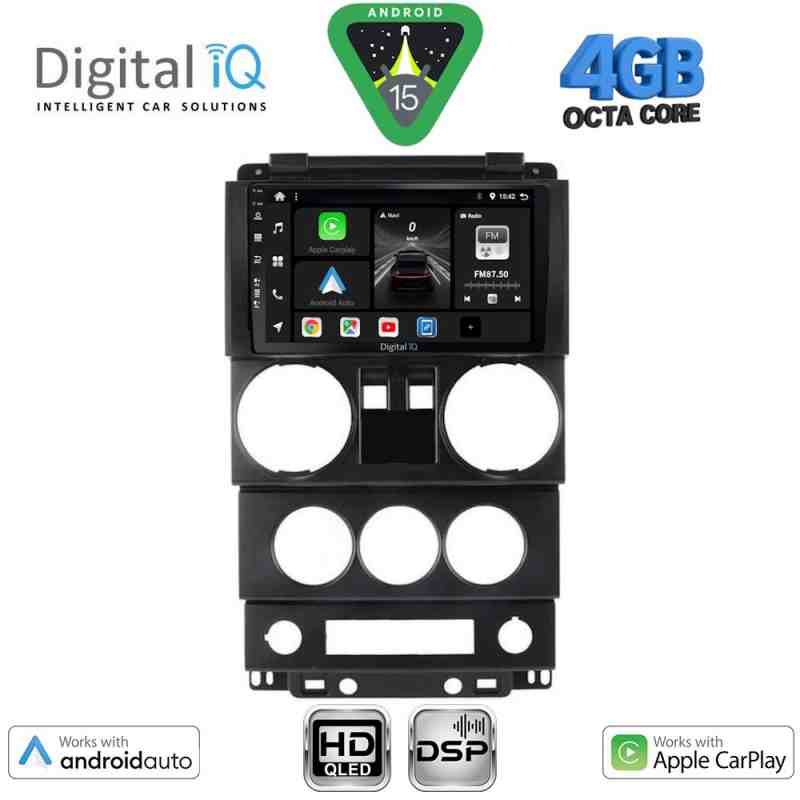 DIGITAL IQ BXF 6293_CPAA (9inc) MULTIMEDIA TABLET for JEEP WRANGLER mod. 2006-2011