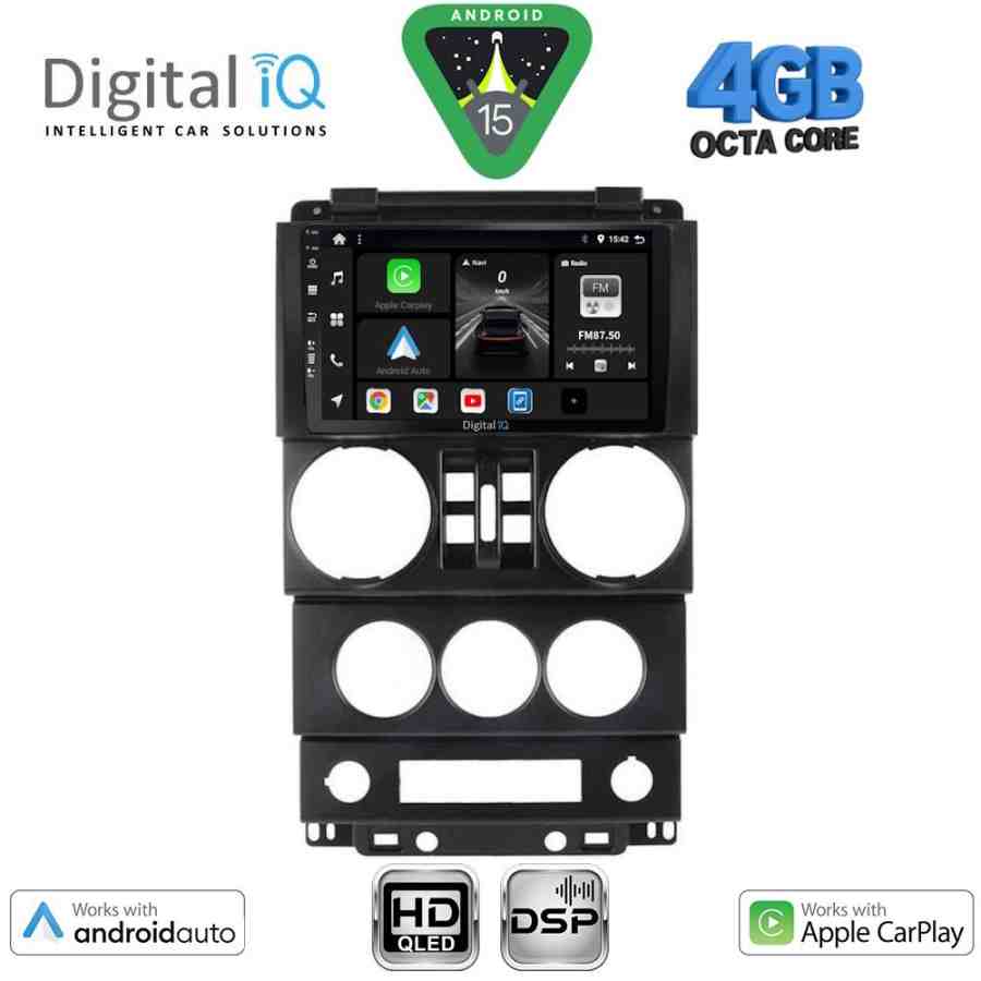 DIGITAL IQ BXF 6294_CPAA (9inc) MULTIMEDIA TABLET for JEEP WRANGLER mod. 2006-2011