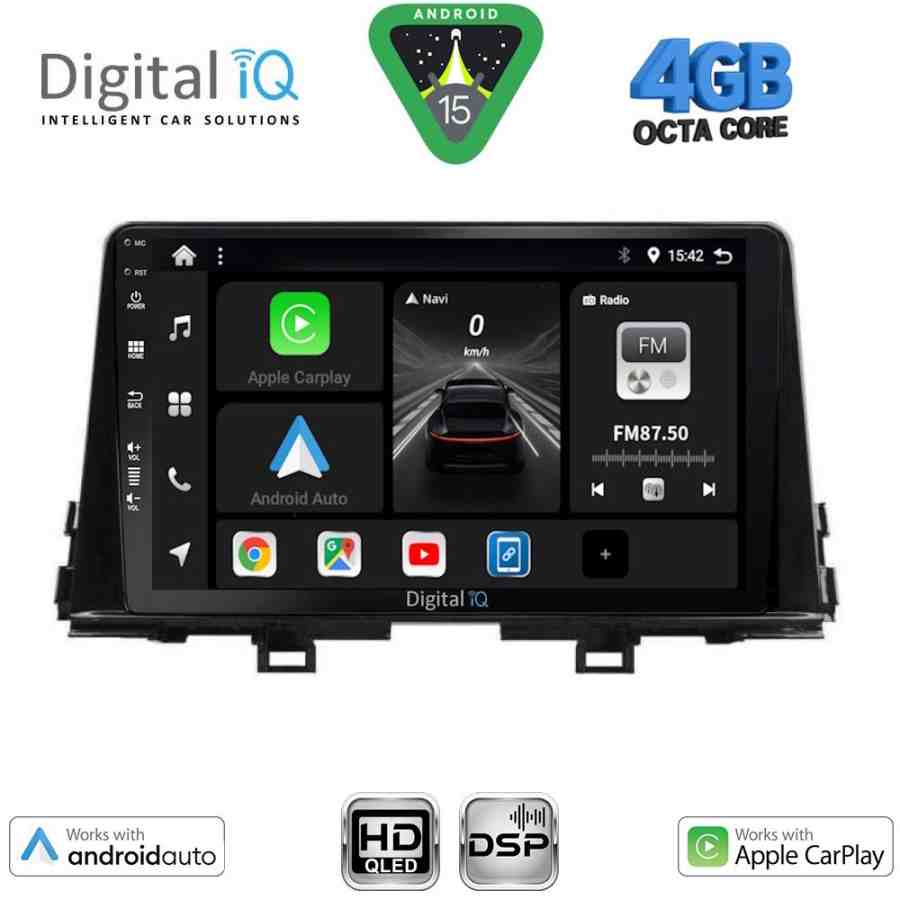 DIGITAL IQ BXF 6309_CPAA (9inc) MULTIMEDIA TABLET for KIA PICANTO mod. 2017-2021