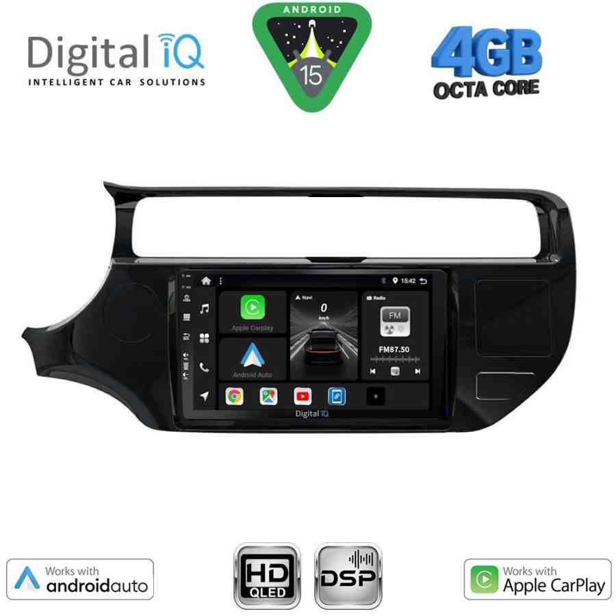 DIGITAL IQ BXF 6315_CPAA (9inc) MULTIMEDIA TABLET for KIA RIO mod. 2015-2018
