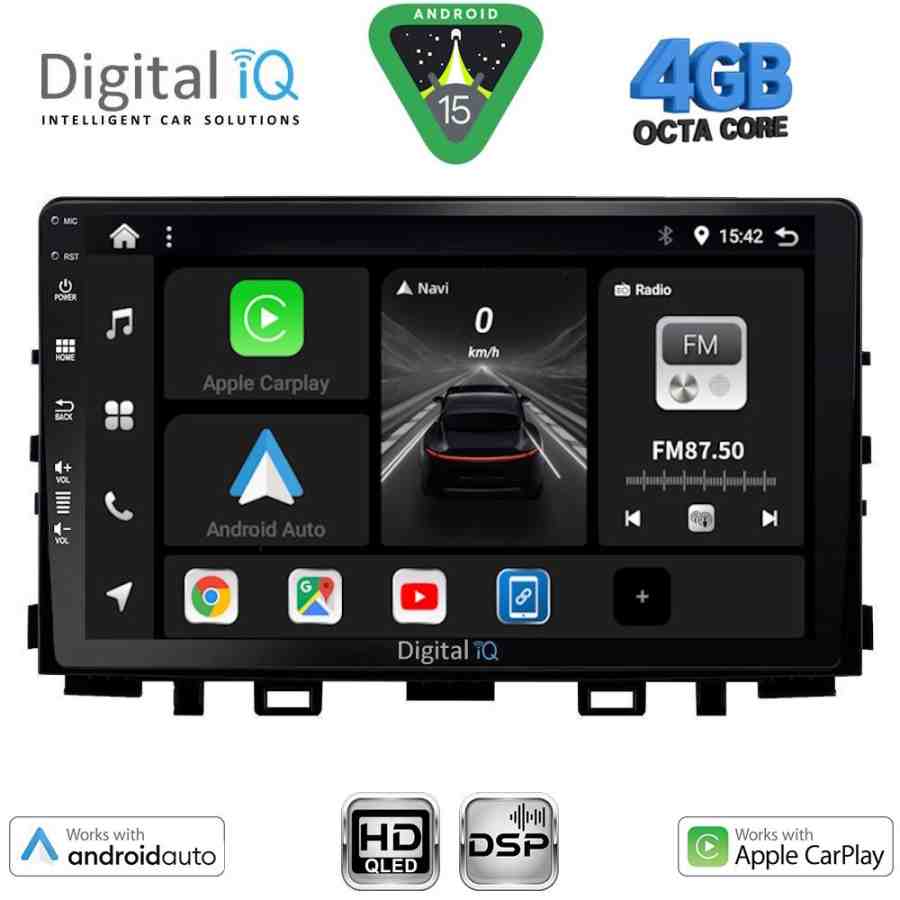 DIGITAL IQ BXF 6316_CPAA (9inc) MULTIMEDIA TABLET for KIA RIO mod. 2018-2026 – STONIC mod. 2017-2026