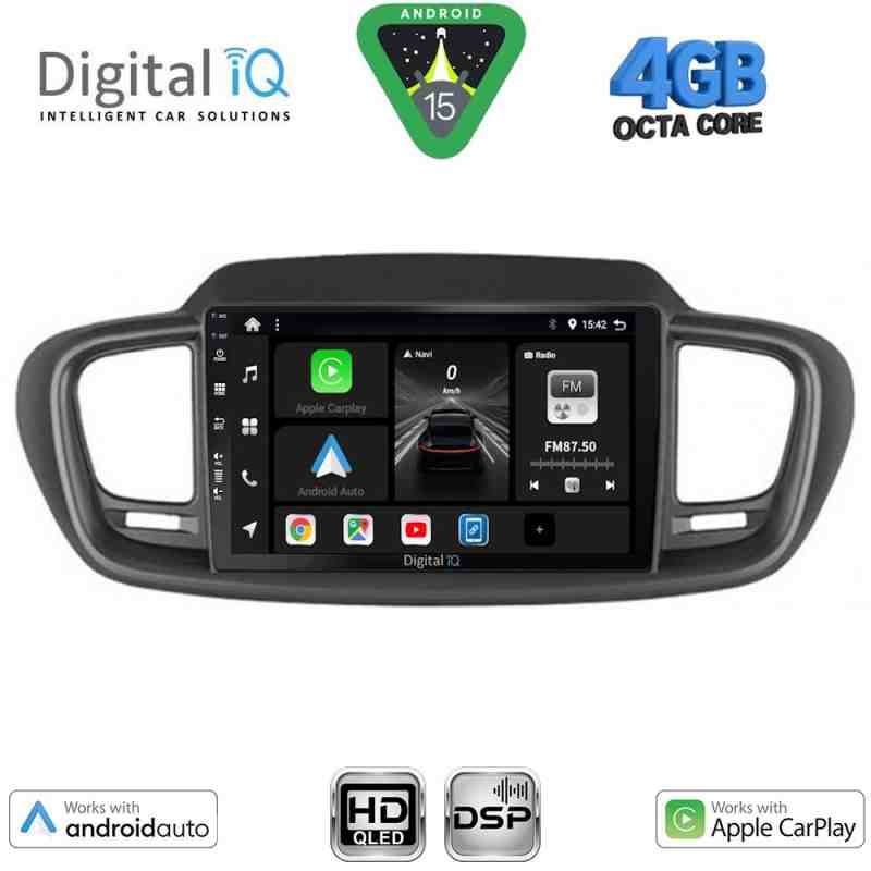 DIGITAL IQ BXF 6319_CPAA (10inc) MULTIMEDIA TABLET for KIA SORENTO mod. 2014-2020