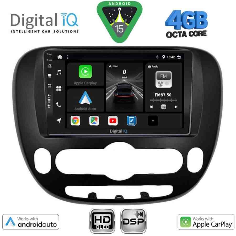 DIGITAL IQ BXF 6321_CPAA (9inc) MULTIMEDIA TABLET for KIA SOUL mod. 2014-2025