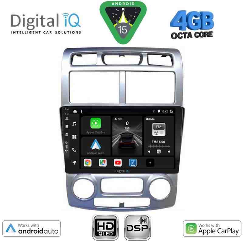 DIGITAL IQ BXF 6324SL_CPAA (CLIMA) (9inc) MULTIMEDIA TABLET for KIA SPORTAGE mod. 2004-2010