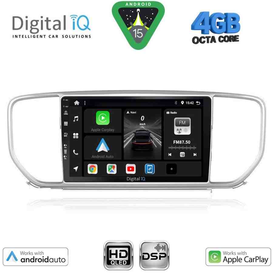 DIGITAL IQ BXF 6327_CPAA (9inc) MULTIMEDIA TABLET for KIA SPORTAGE mod. 2018-2021