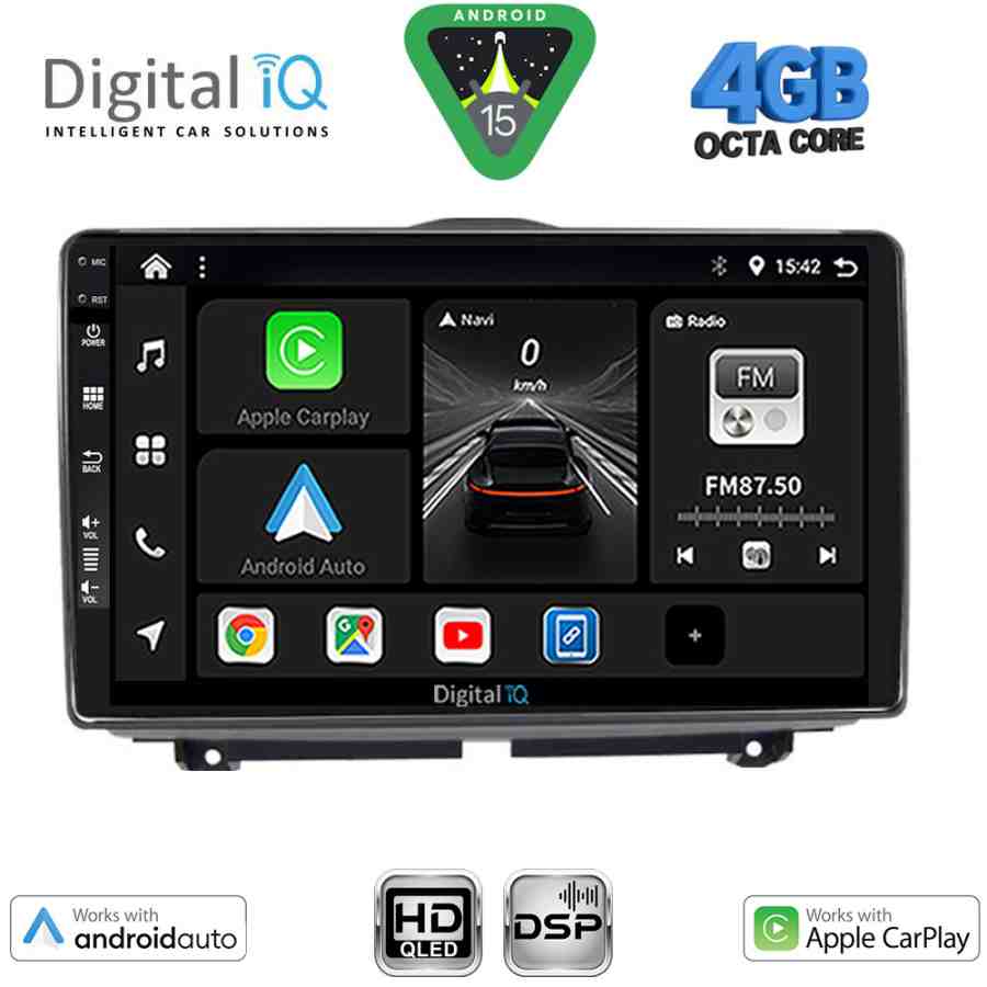 DIGITAL IQ BXF 6338_CPAA (9inc) MULTIMEDIA TABLET for LADA GRANTA mod. 2012-2026