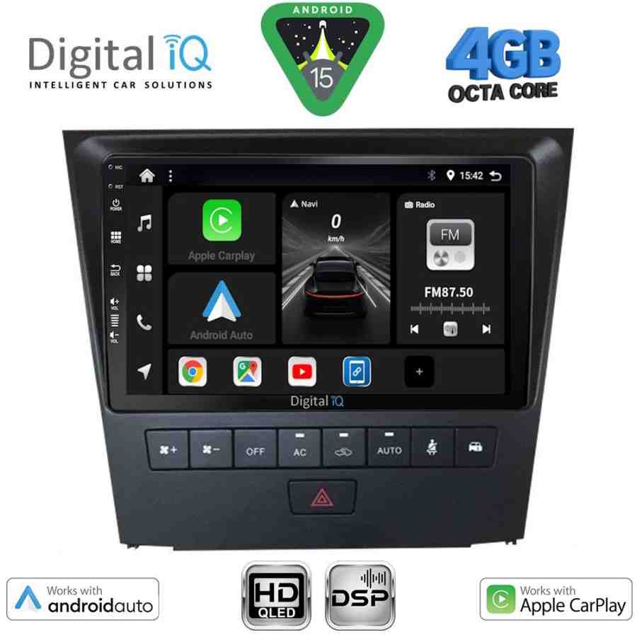 DIGITAL IQ BXF 6341_CPAA (9inc) MULTIMEDIA TABLET for LEXUS GS mod. 2004-2011