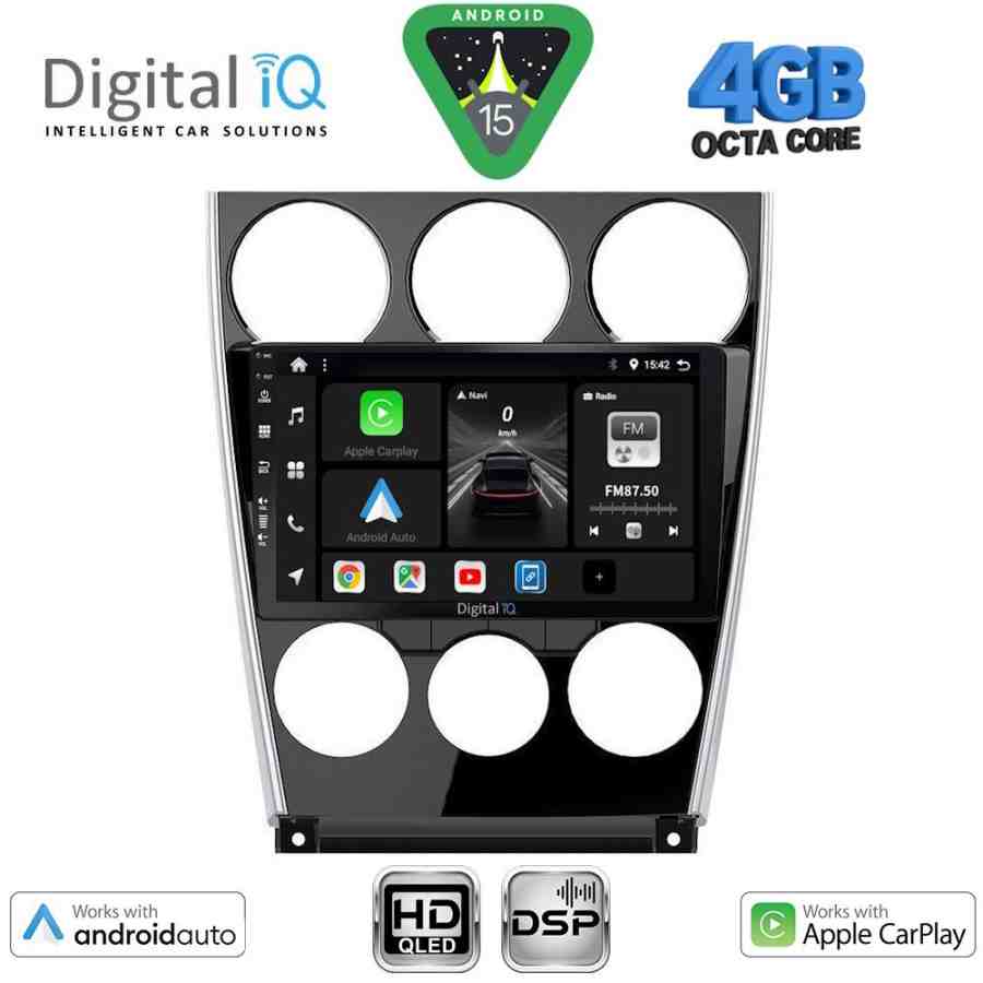 DIGITAL IQ BXF 16375_CPAA (9inc) MULTIMEDIA TABLET for MAZDA 6 (FACELIFT) mod. 2005-2008