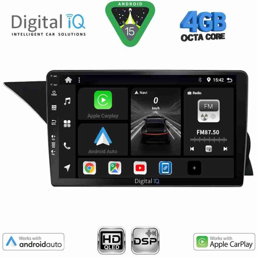 DIGITAL IQ BXF 6412_CPAA (NTG 4.5) (9inc) MULTIMEDIA TABLET for MERCEDES GLK (X204) mod. 2013-2017