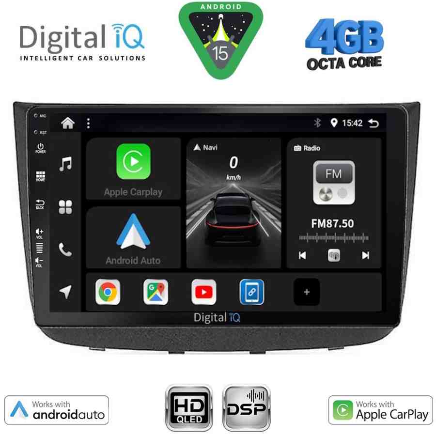 DIGITAL IQ BXF 16420_CPAA (10inc) MULTIMEDIA TABLET for MERCEDES VITO - VIANO (W639) mod. 2003-2007