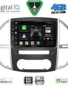 DIGITAL IQ BXF 16429_CPAA (10inc) MULTIMEDIA TABLET for MERCEDES VITO – VIANO (W447) mod. 2015-2024