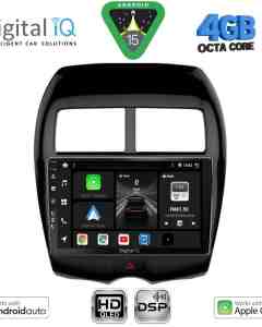 DIGITAL IQ BXF 16430_CPAA (10inc) MULTIMEDIA TABLET for MITSUBISHI ASX mod. 2009-2020 - PEUGEOT 4008 mod. 2012-2018
