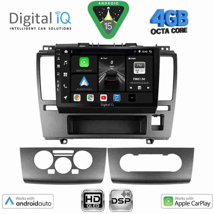 DIGITAL IQ BXF 6465_CPAA (9inc) MULTIMEDIA TABLET for NISSAN TIDA mod. 2004-2013