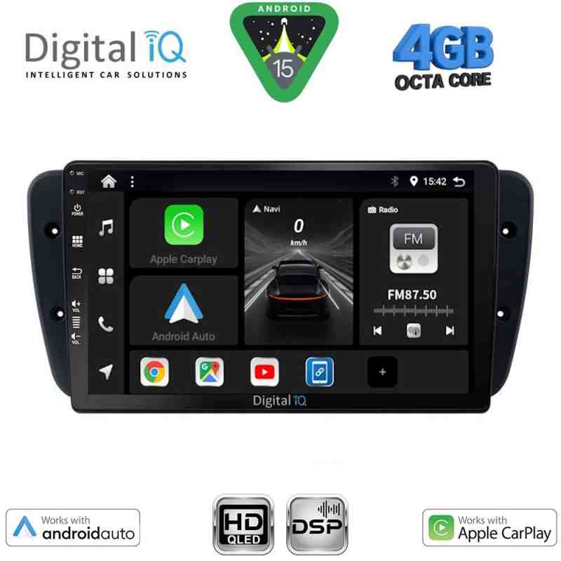 DIGITAL IQ BXF 16571_CPAA (9inc) MULTIMEDIA TABLET for SEAT IBIZA mod. 2008-2015